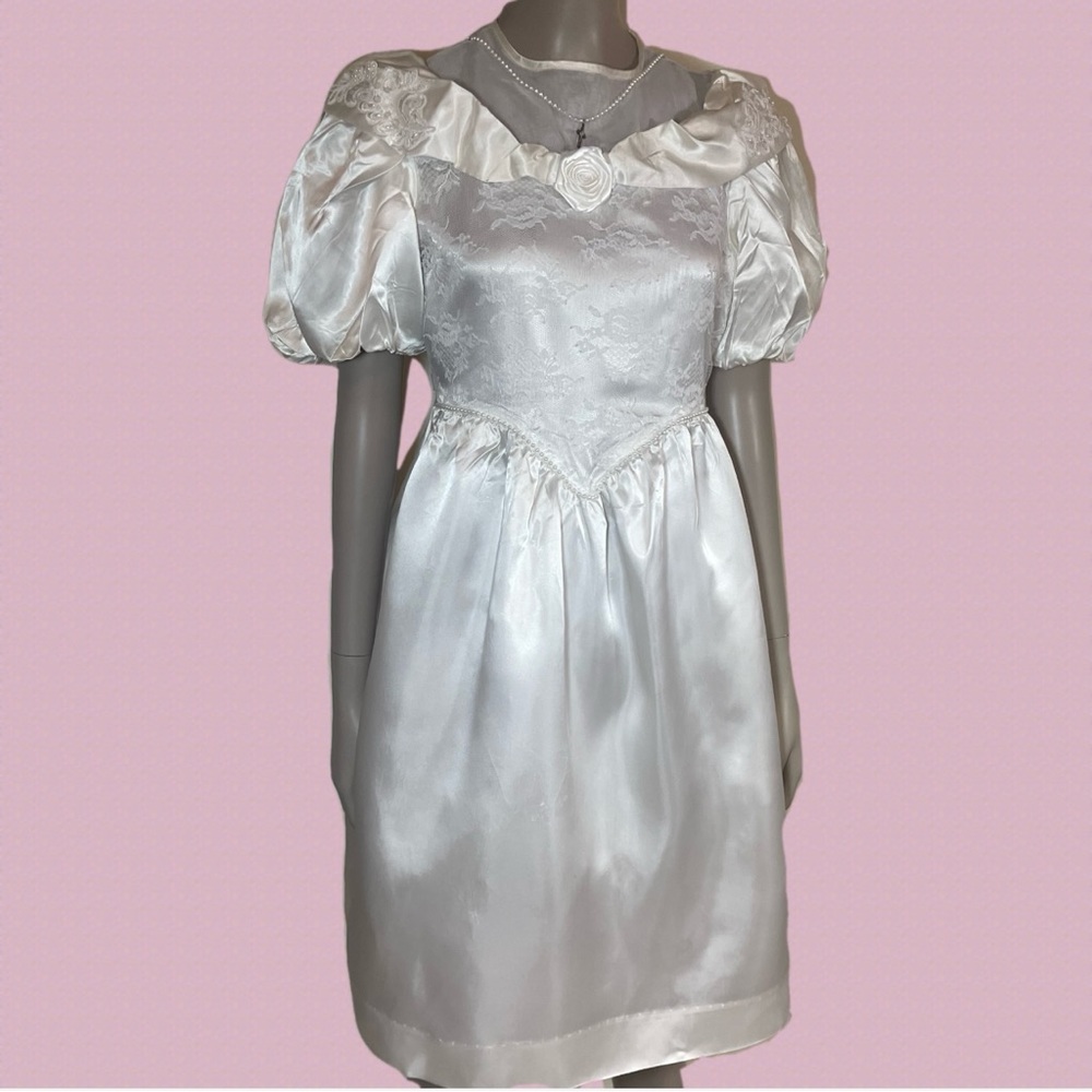 Vintage Lacy Christening Gown
